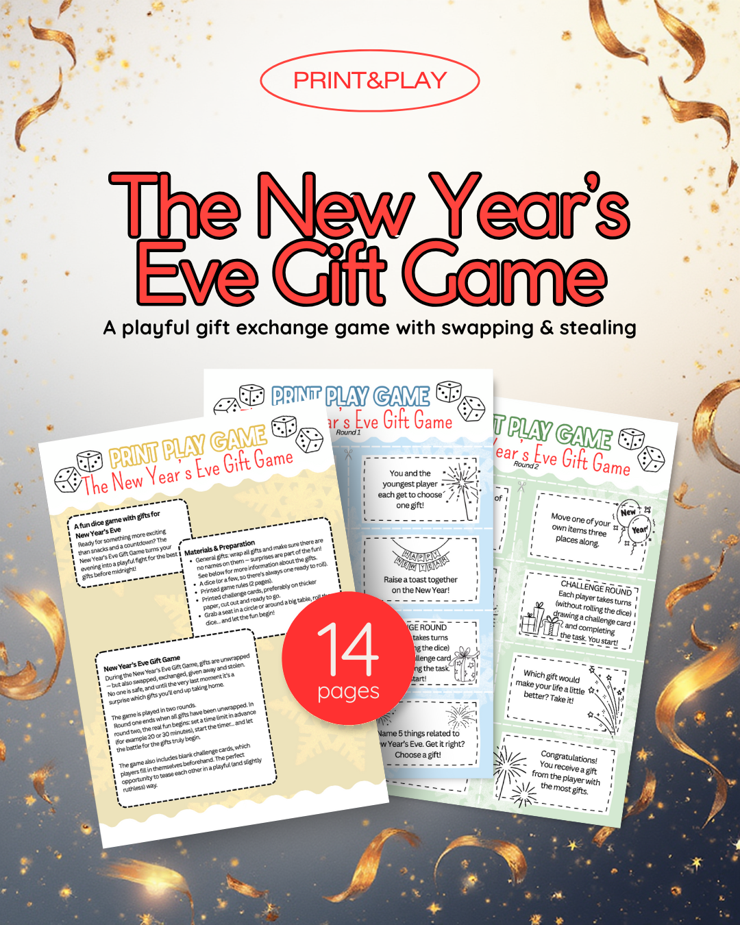 New Year’s Eve Gift Game